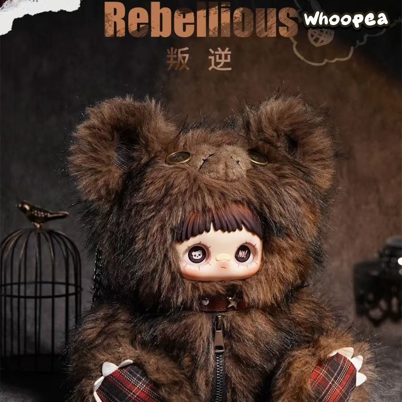 Maymei Rebel Doll Series 400% Plush Backpack Blind Box (PRE-ORDER)