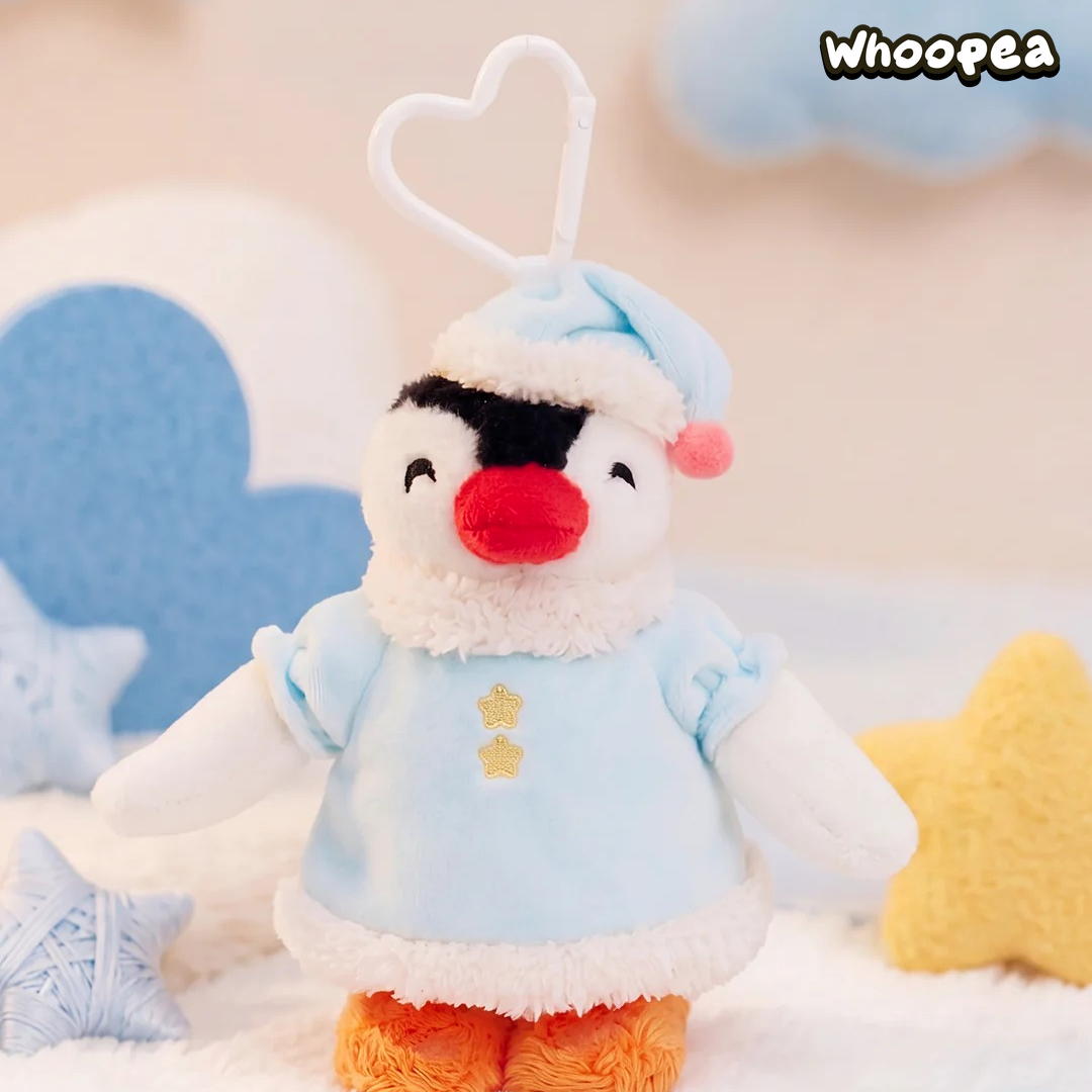Pingu Sweetness Heart Series Plush Pendant Blind Box