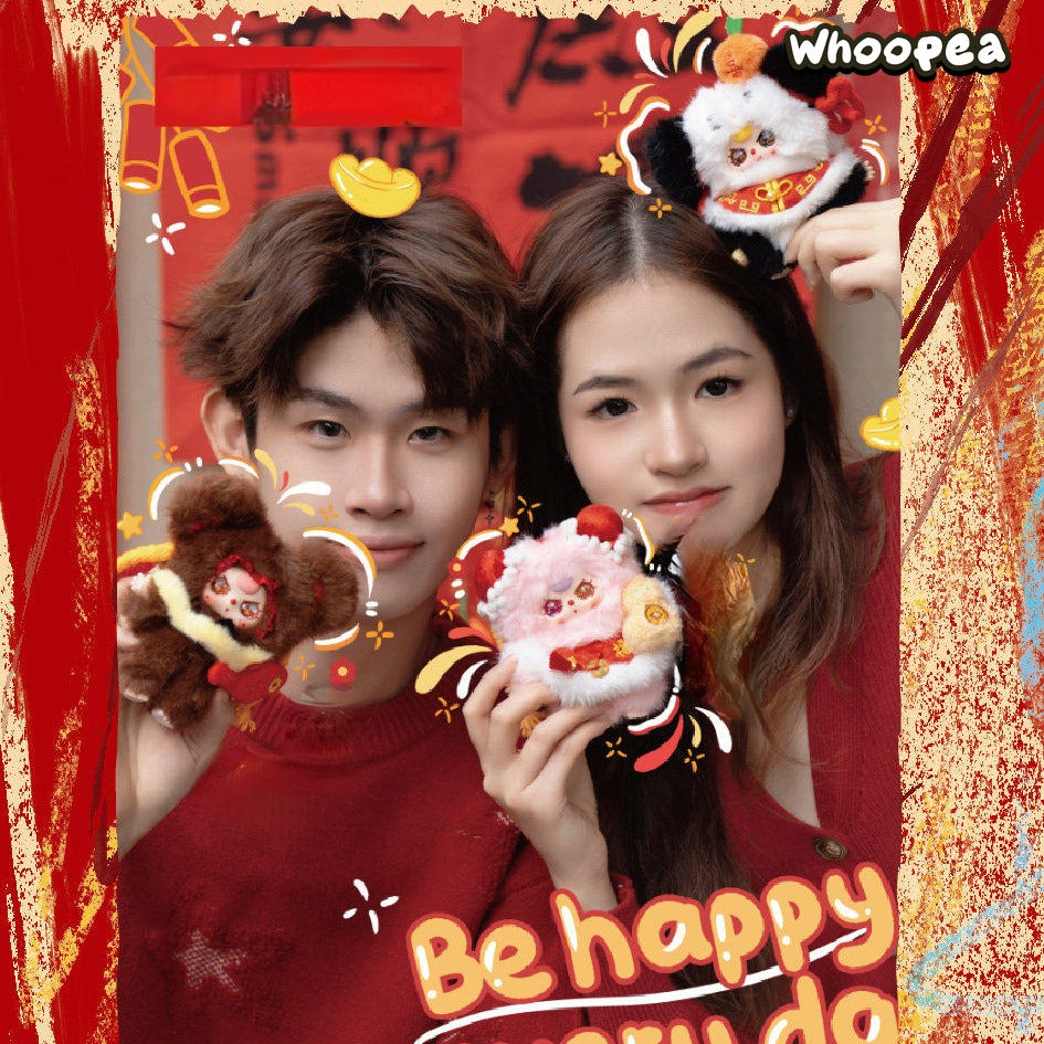 Baby Three Happy New Year V2 Plush Blind Box