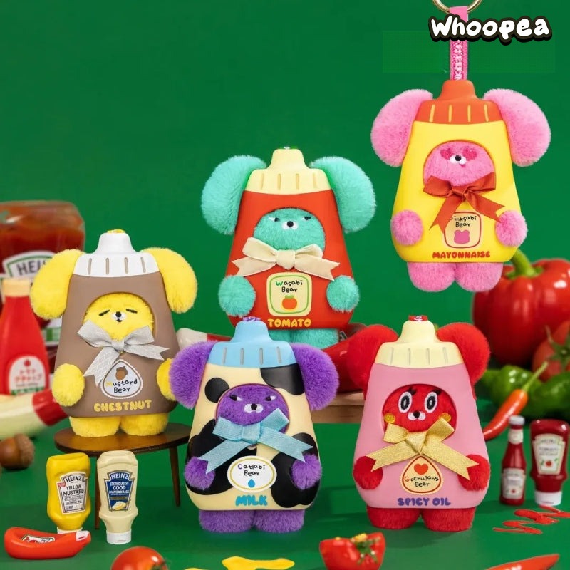 WASABI Bear Seasoning Jars Series Plush Blind Box – WHOOPEA