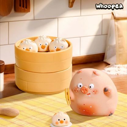 Porky RoRo Food Transformation Series Mini Figures Blind Box