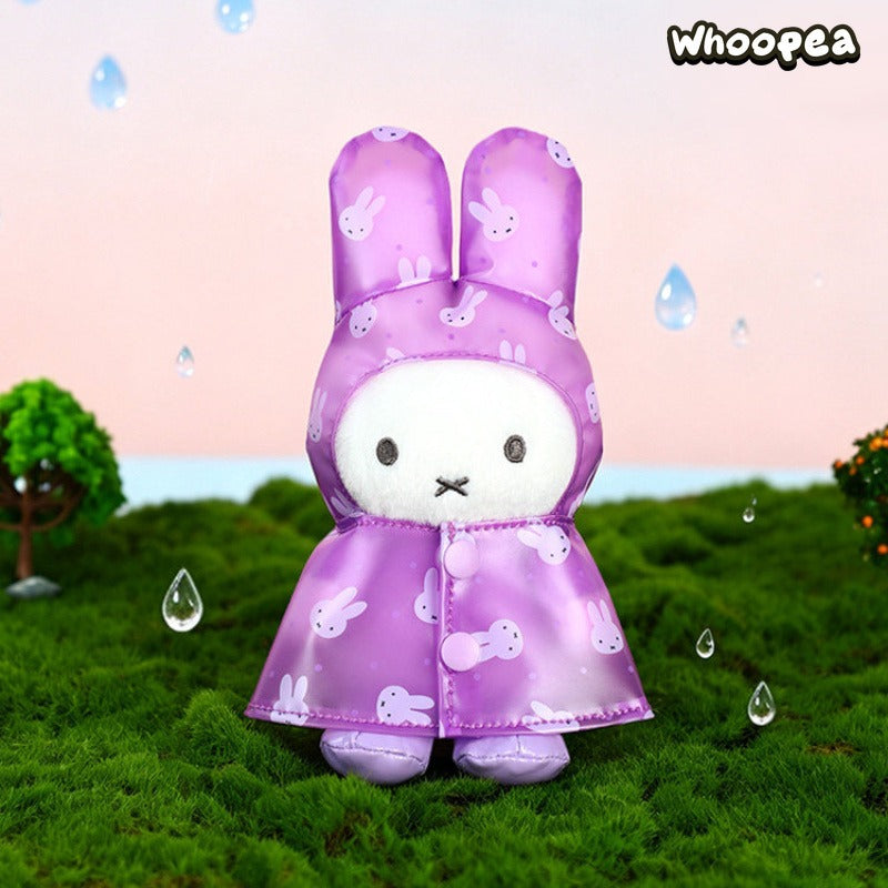 Miffy Raincoat Series Plush Pendant Blind Box