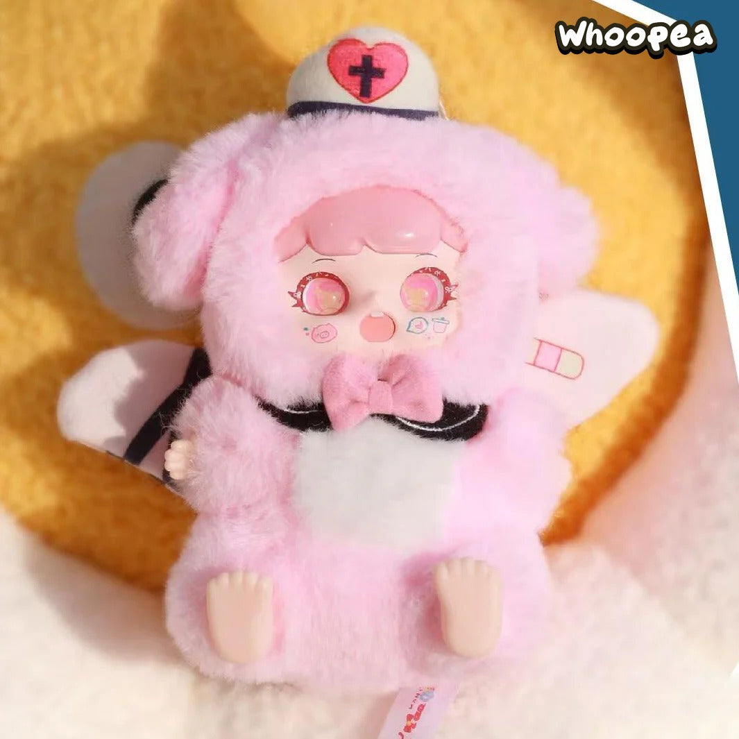 ManChao Naughty Baby Playful Kid Fantasy Elf Series Plush Doll, Blind Box