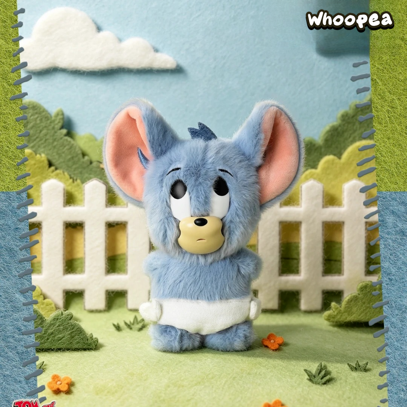 Tom and Jerry Weird Shapes Series Plush Pendant Blind Box  (PRE-ORDER)