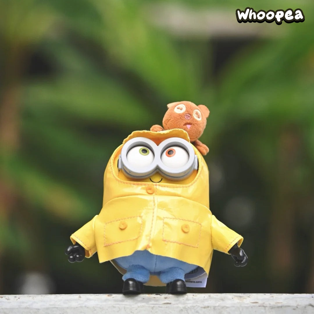 Minions Bob and Tim Best Buddies Forever Series Vinyl Plush Keychain Blind Box