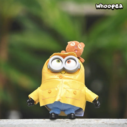 Minions Bob and Tim Best Buddies Forever Series Vinyl Plush Keychain Blind Box