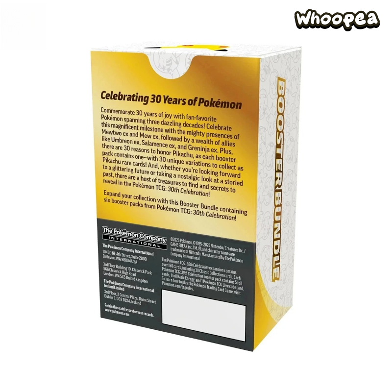 Pokémon TCG 30th Anniversary Pikachu Mini Tins Collection Box, English Edition (PRE-ORDER)