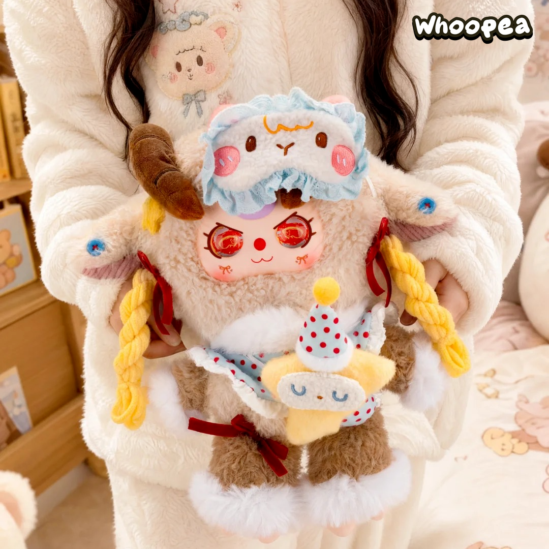 Baby Three The Moon Is Also Asleep Series 400% Plush Doll Blind Box