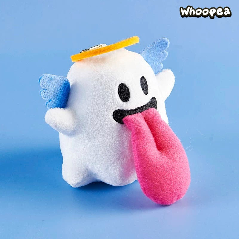 BooGhost Cute Ghost Burger Volcanic Angel V2 Series Plush Keychain Collection