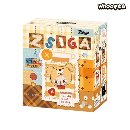POP MART Zsiga Life is a Show Series Badge Blind Box (PRE-ORDER)