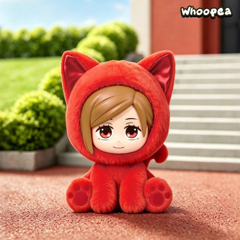 Jujutsu Kaisen Sitting Cat Party Series Plush Pendant Blind Box