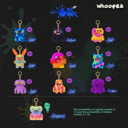 ファグラー ファニー・アグリー・モンスター キーパーズ V6シリーズ ぬいぐるみキーチェーン人形 ブラインドボックス