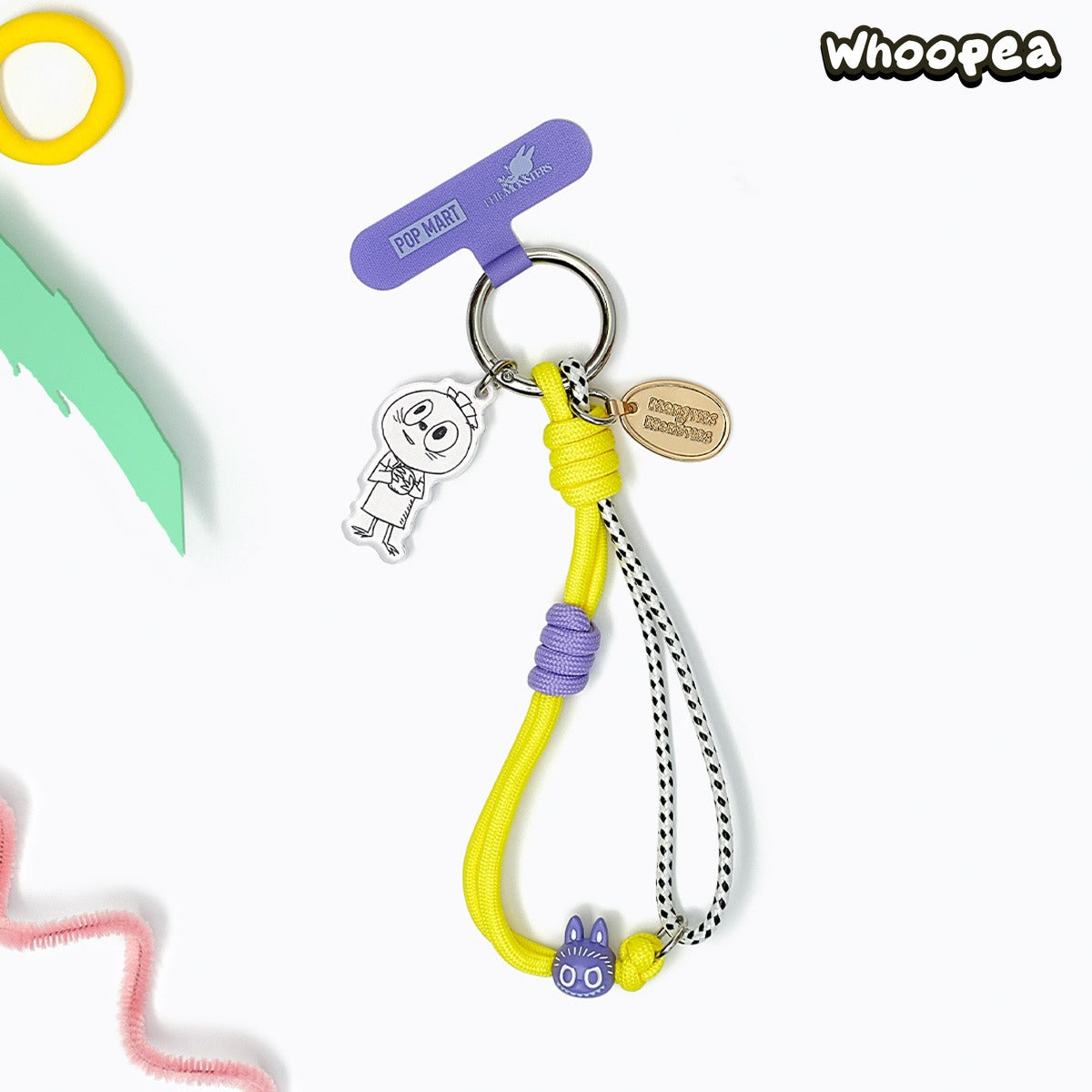 POP MART THE MONSTERS 10th Anniversary Series Phone Charm Blind Box