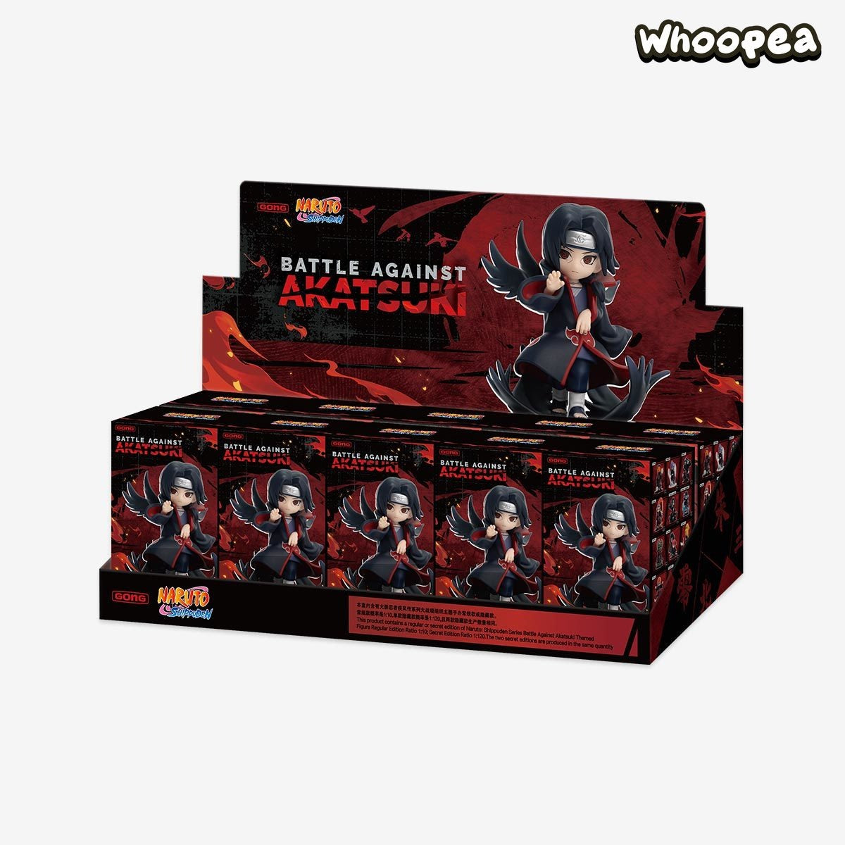 POP MART Naruto: Shippuden Series Battle Against Akatsuki Themed Figure Blind Box