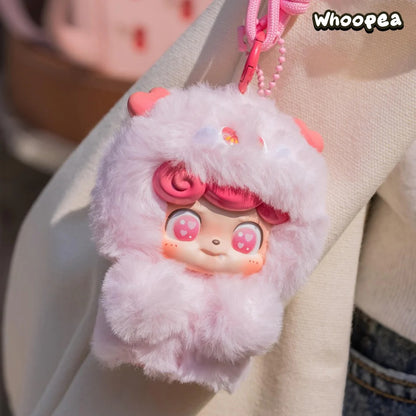 Q Kid Emotional Hairy Monsters Series Pendant Plush Dolls, Blind Box
