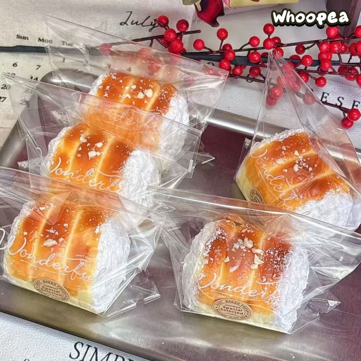Realistic Dessert Soft Taba Squishy Collection- Sensory Fidget Toy