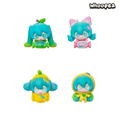 Funism Hatsune Miku Fruit Candy Series Q face Mini Figure Blind Box (PRE-ORDER)