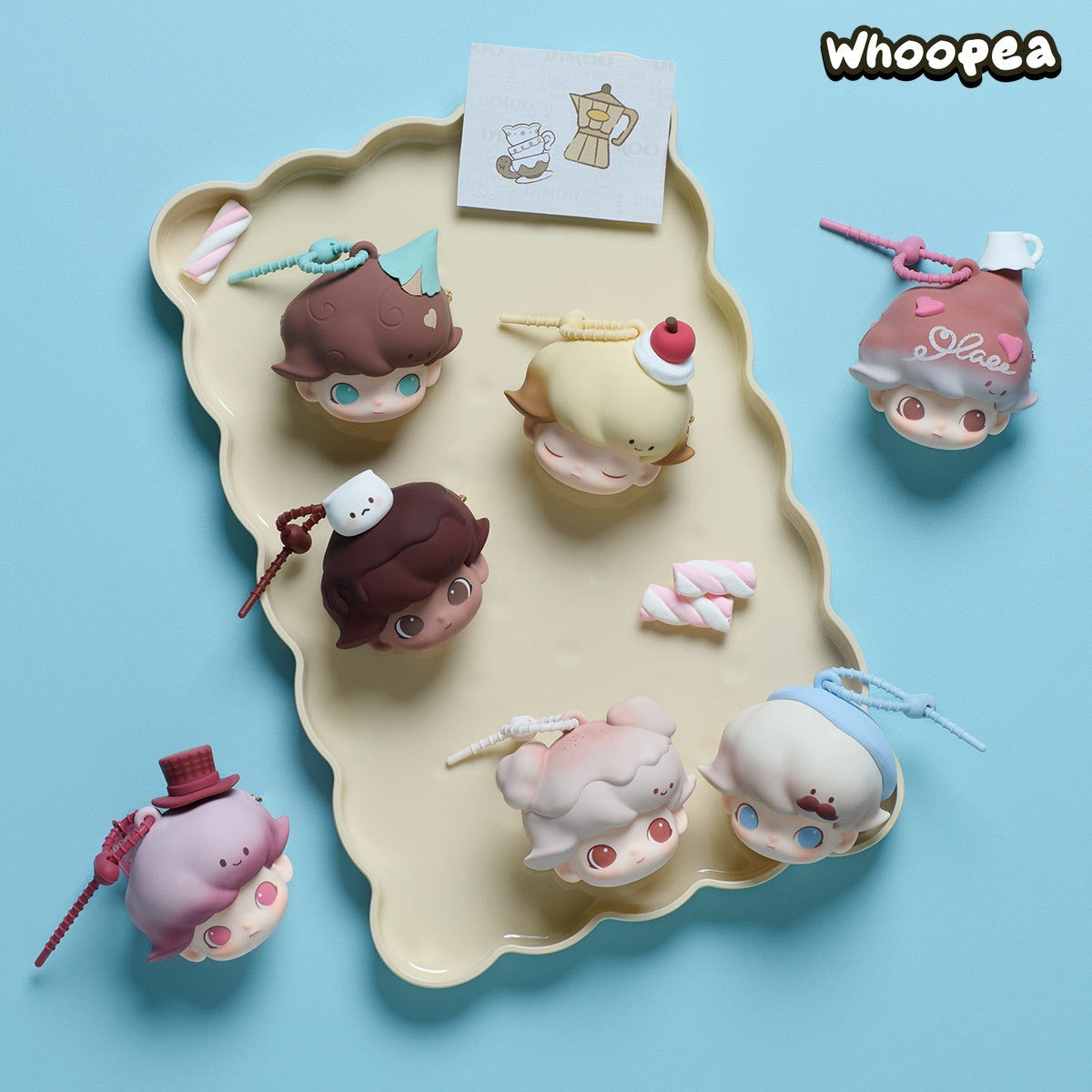 アイドル DIMOO Crush Coffee Series DIMOO Crush on Coffee Series-Vinyl Plush Blister Pack - POP