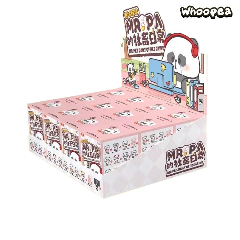 MR.PA'S Daily Office Grind Series Plush Keychain Blind Box