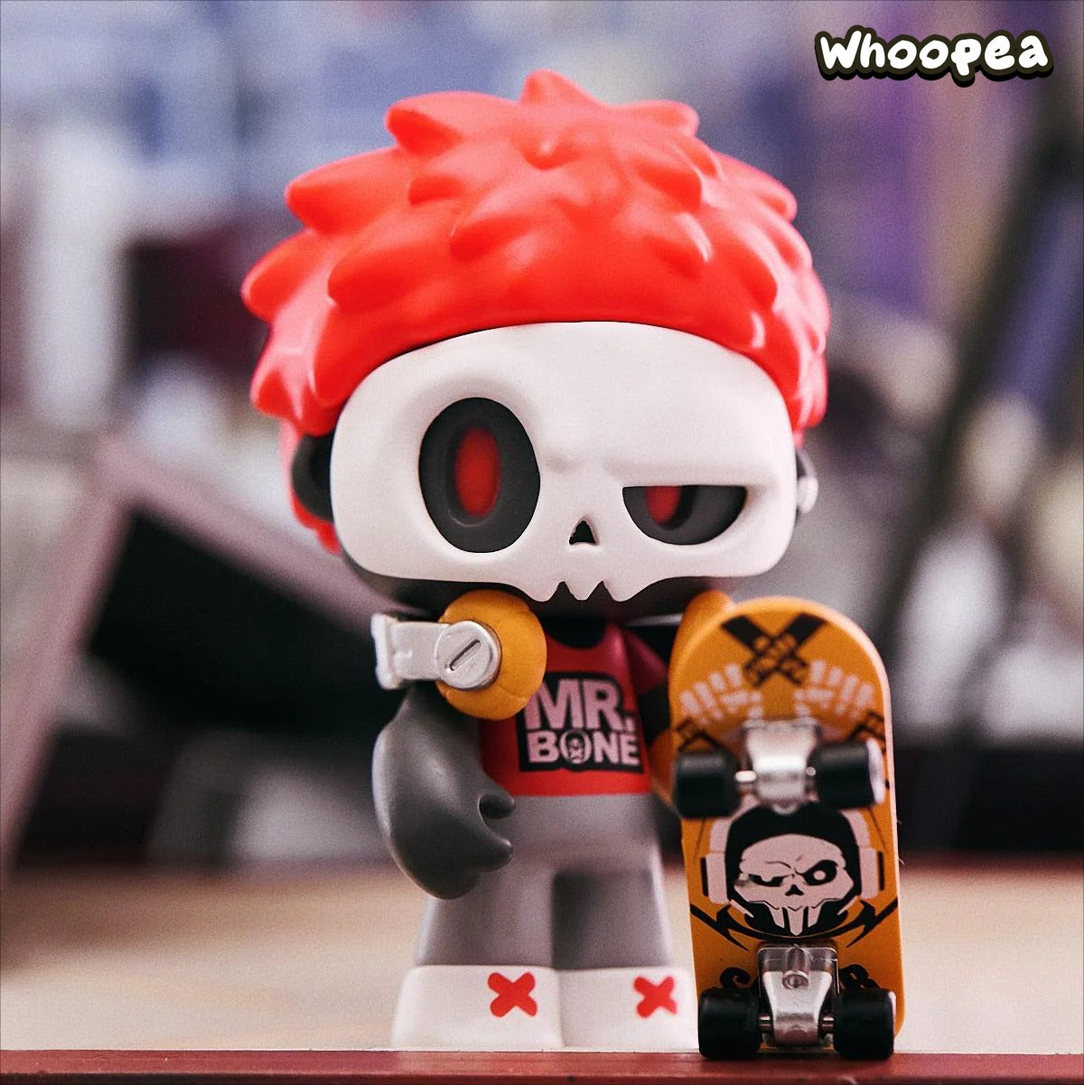 MR.BONE JUNIOR 2 Zombies Block Series Figures, Blind Box