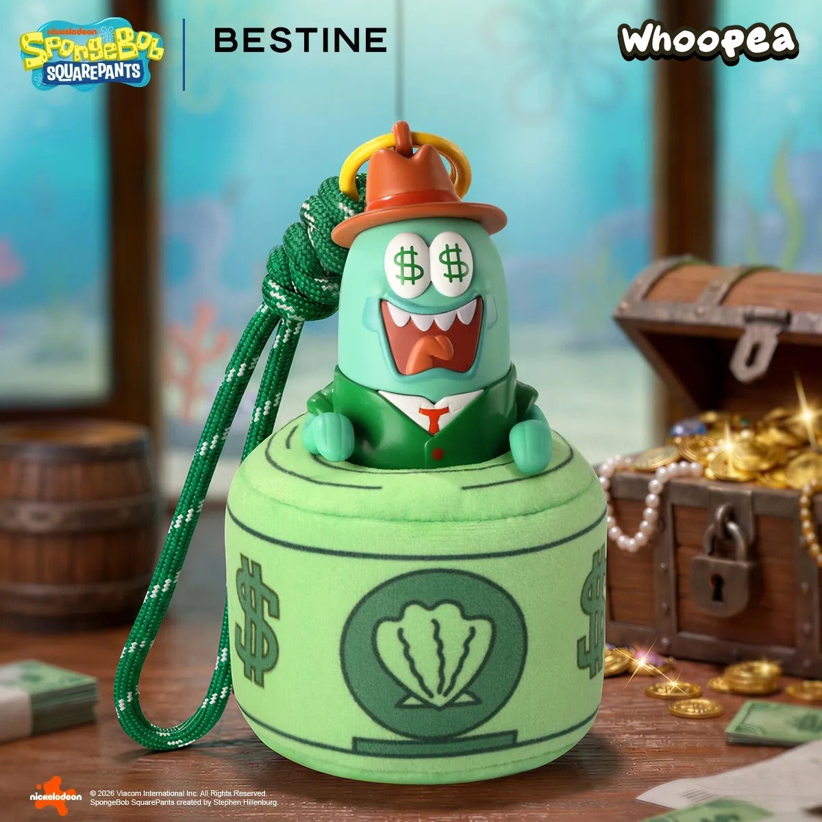 SpongeBob Get Rich Crew Series Scented Plush Pendant Blind Box