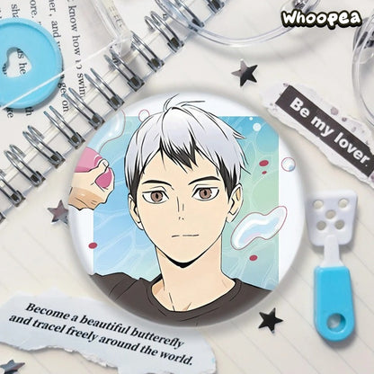 Haikyu!! Series Double Flashing Badge