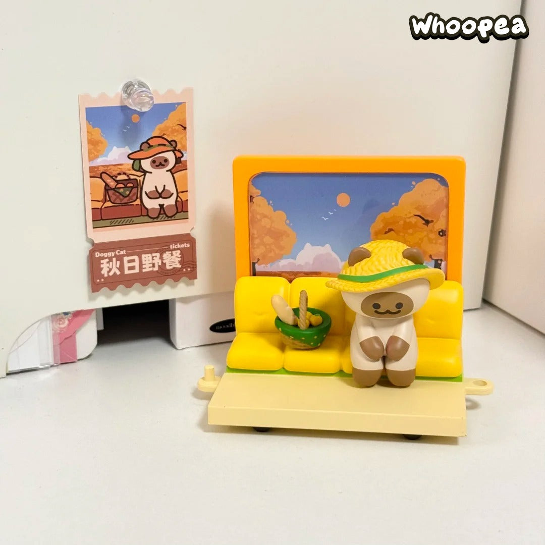 Doggy Cat Fantasy Train Series Figure Blind Box