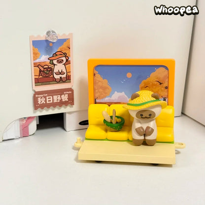 Doggy Cat Fantasy Train Series Figure Blind Box