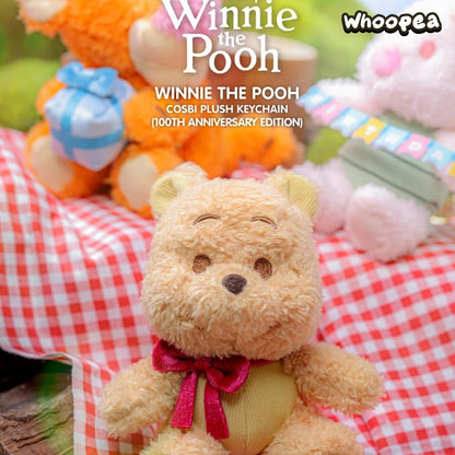 DSN Winnie the Pooh 100th Anniversary Edition Series Plush Pendant Blind Box