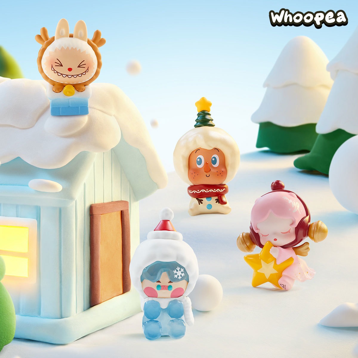 POP BEAN Winter Romance Series Figures, Blind Box (PRE-ORDER)
