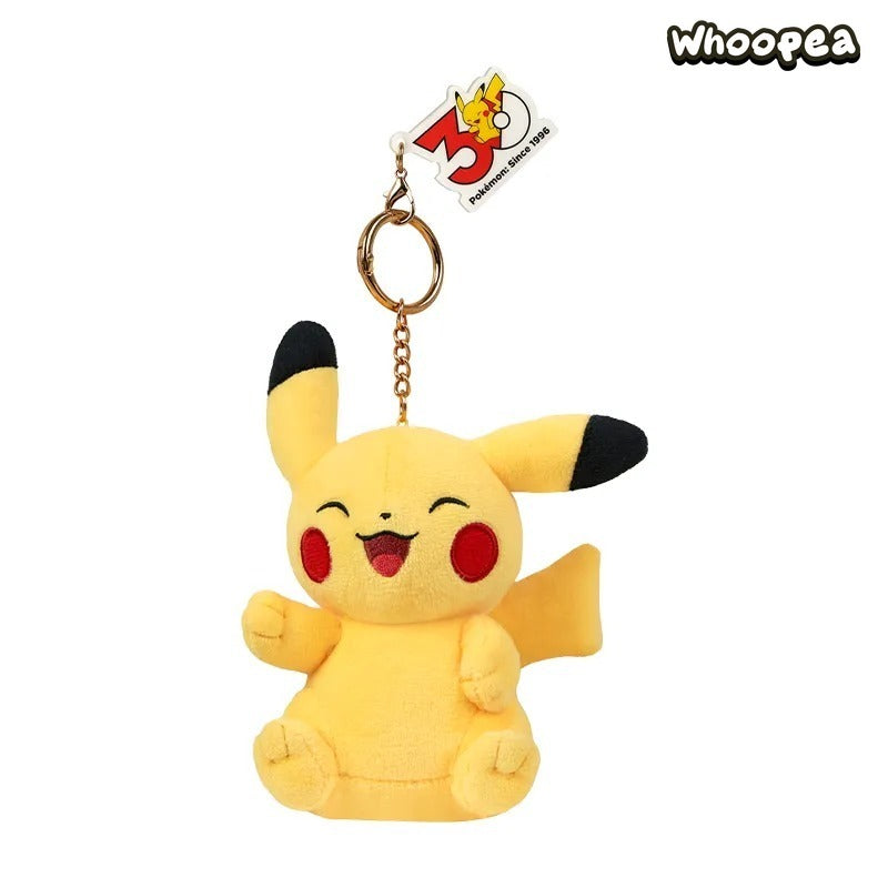 Pokémon 30th Anniversary Pikachu Expression Series Plush Charm Collection