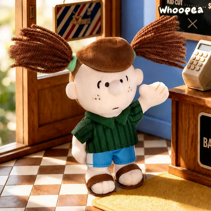 PEANUTS SNOOPY BARBER SHOP Series Plush Keychain Blind Box