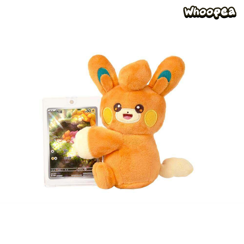 Pokémon Nuzzle Cheeks Series Plush Toy Card Display Blind Box