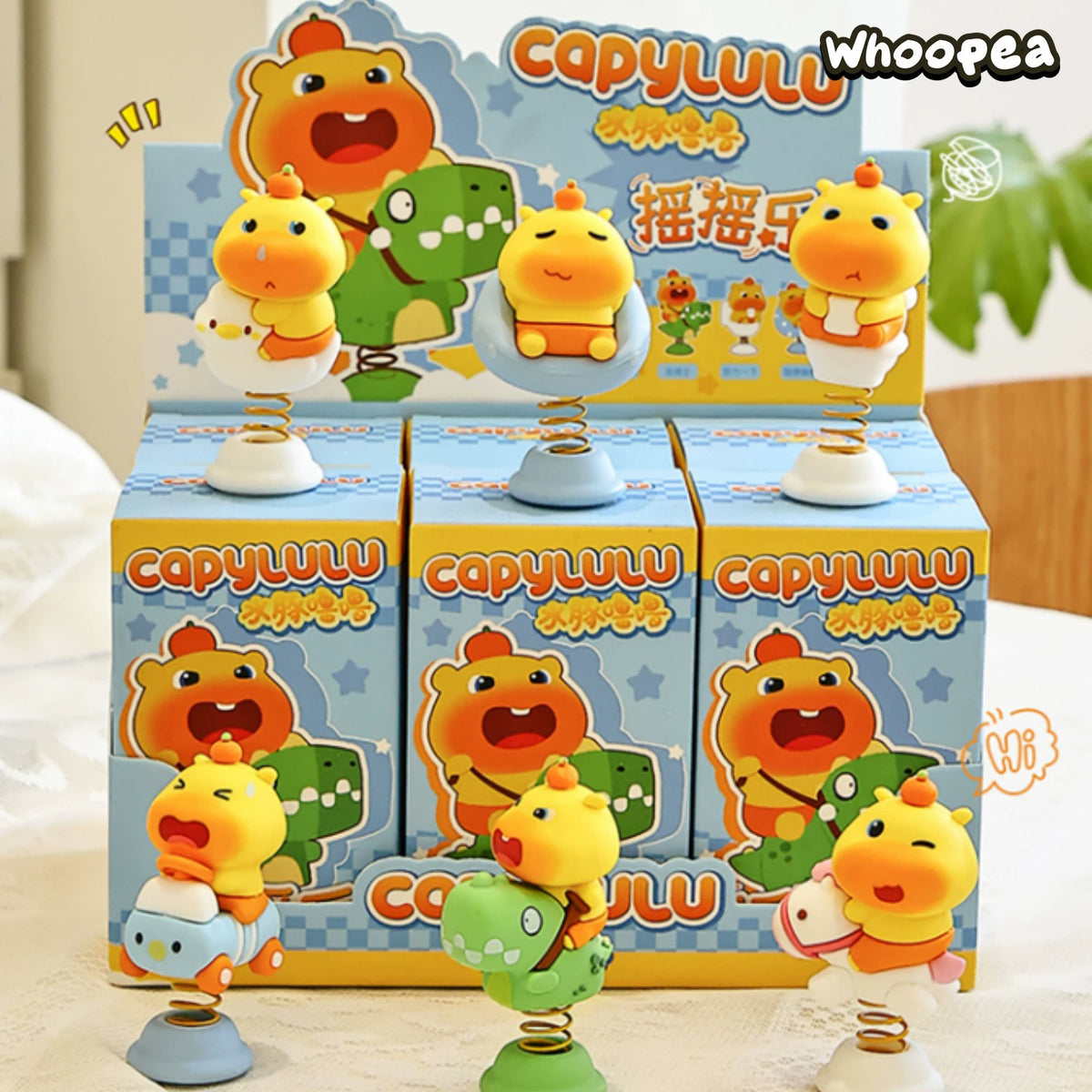 Capylulu Bobblehead Series Mini Figure Blind Box