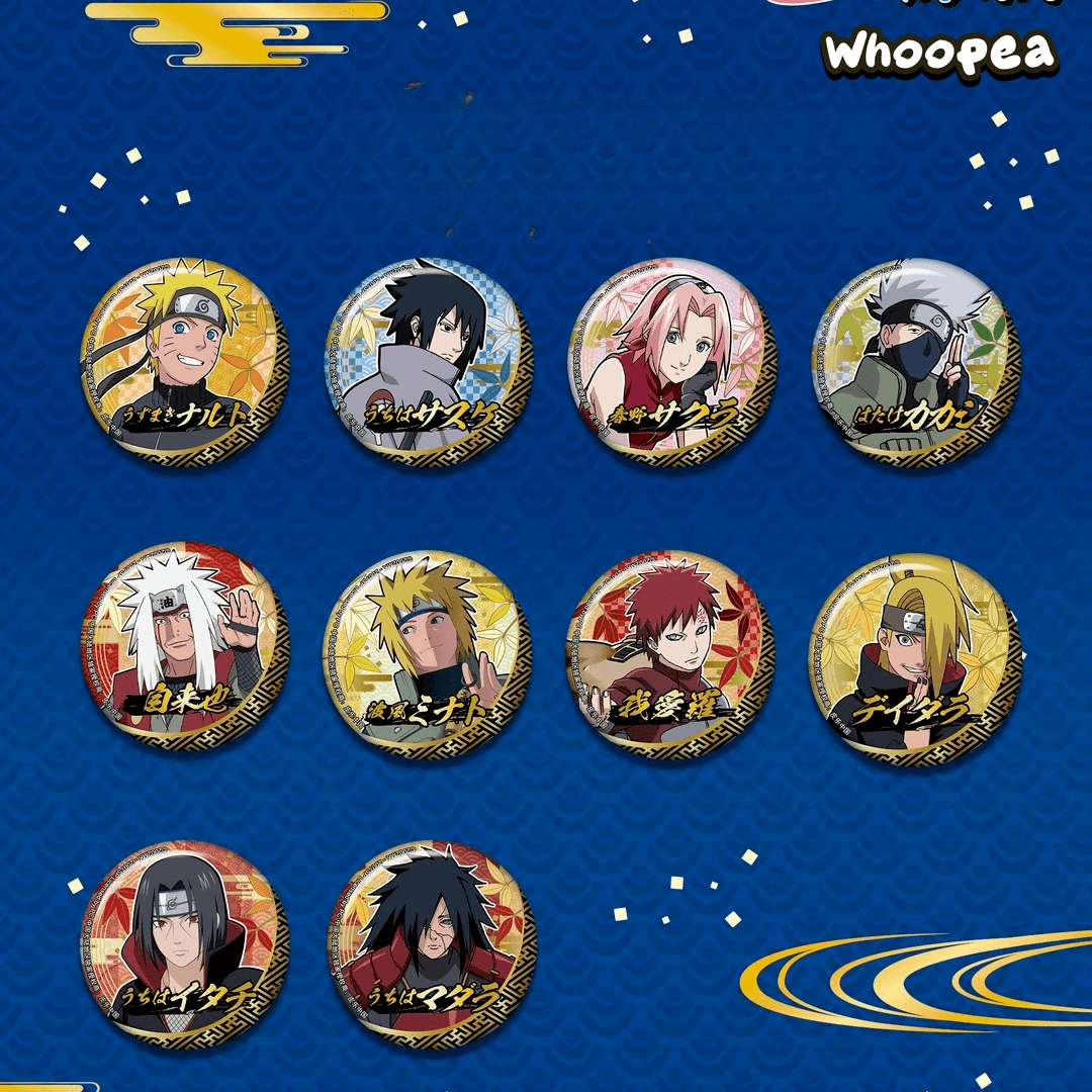 Naruto Shippuden Will of Fire Inheritance Series Can Badge Blind Box