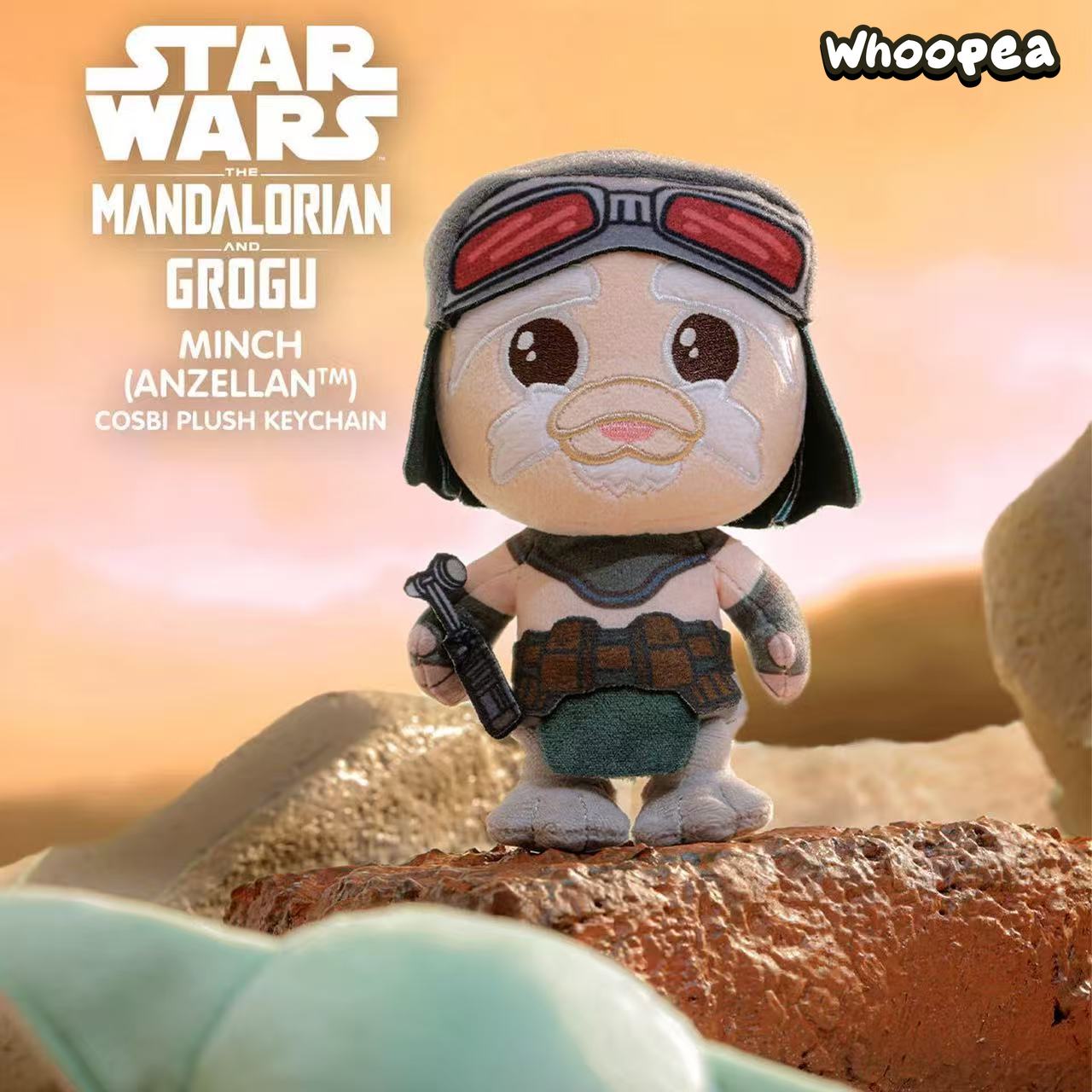 Star Wars The Mandalorian and Grogu Cosbi Plush Keychain Blind Box
