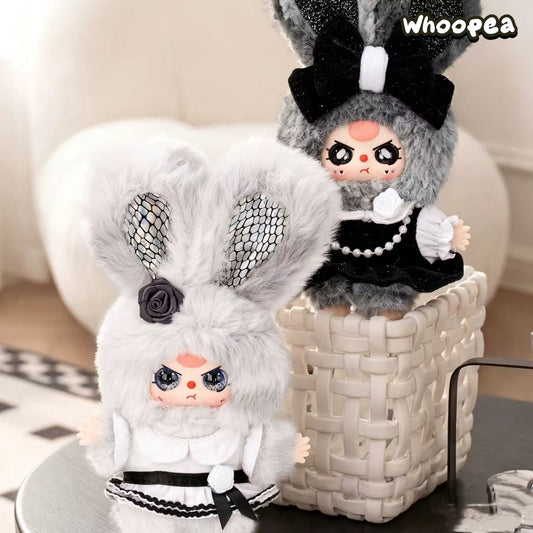 Baby Three Absolute Black White Series Plush Pendant Blind Box