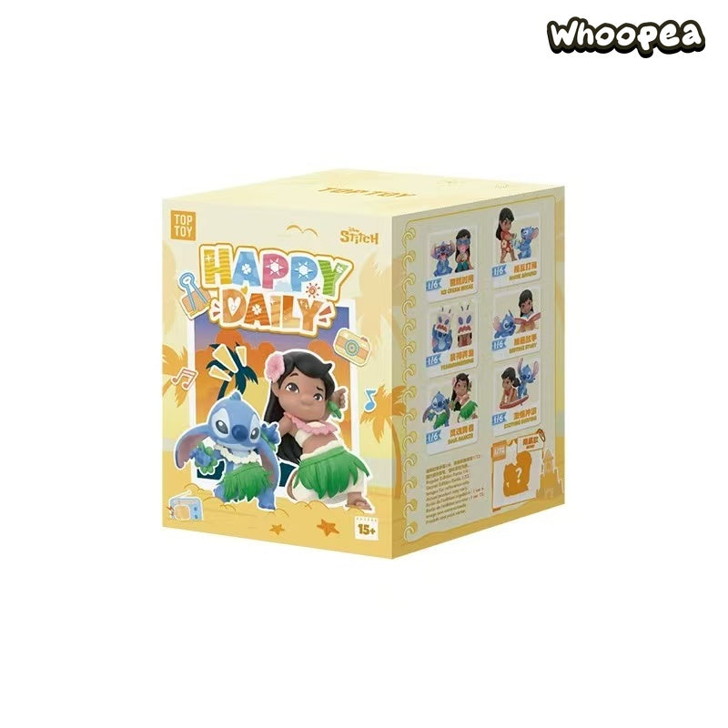 DSN Lilo Stltch Happy Daily Life Series Figure Blind Box