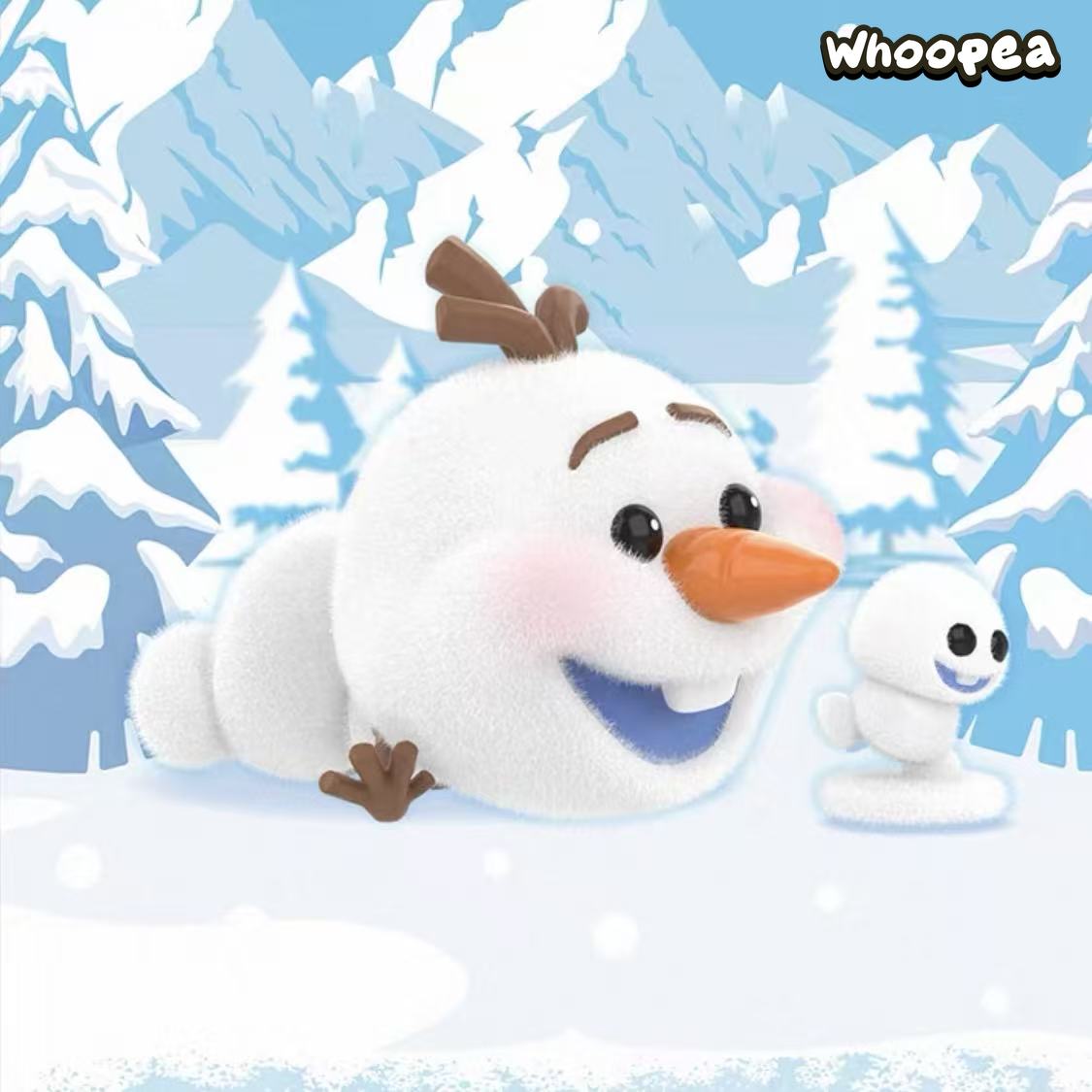 DSN Frozen Mischievous Olaf Series Figure Blind Box (PRE-ORDER）