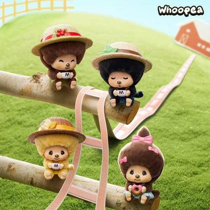 Monchhichi Coffee Farm Series Face‑changing Pendant Blind Box