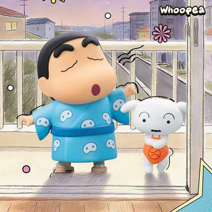 Crayon Shin-chan Retro Shiro Series Figure Blind Box