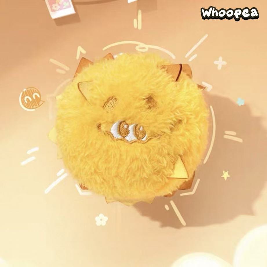 Fluffy Puff Ball Fluffy Weather Bureau Series Plush Bag Charm Blind Box