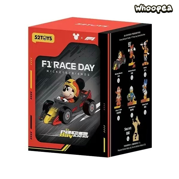 DSN Formula 1 Mickey Friends Race Day Series Figure Blind Box (PRE-ORDER)