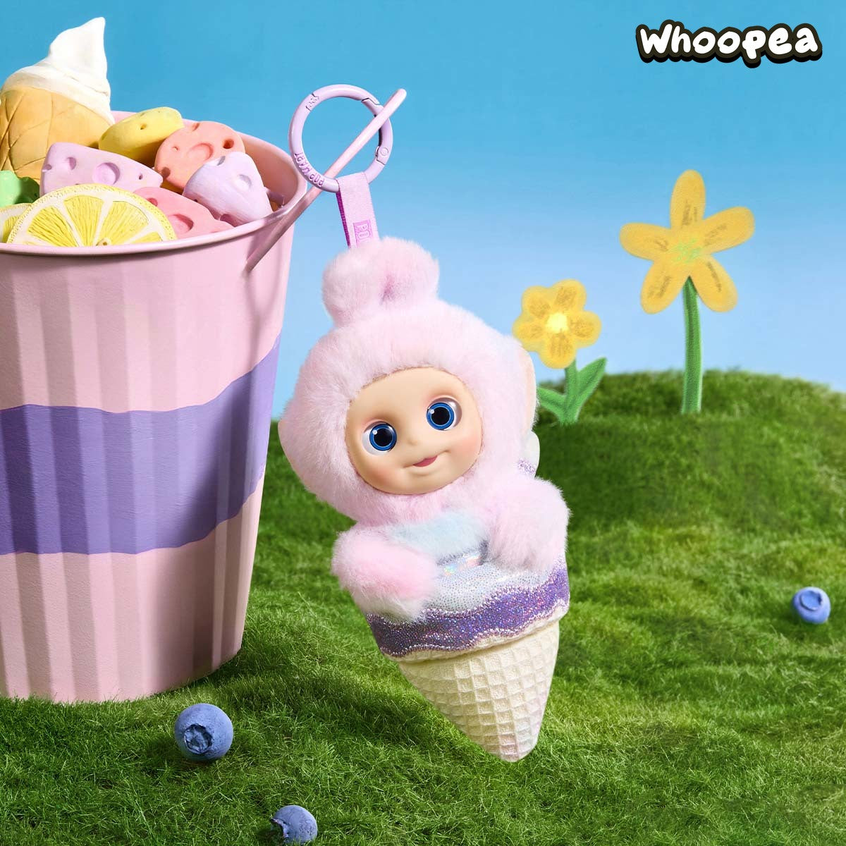 POP MART Teletubbies Afternoon Tea Diary Series Vinyl Plush Pendant Blind Box (PRE-ORDER)
