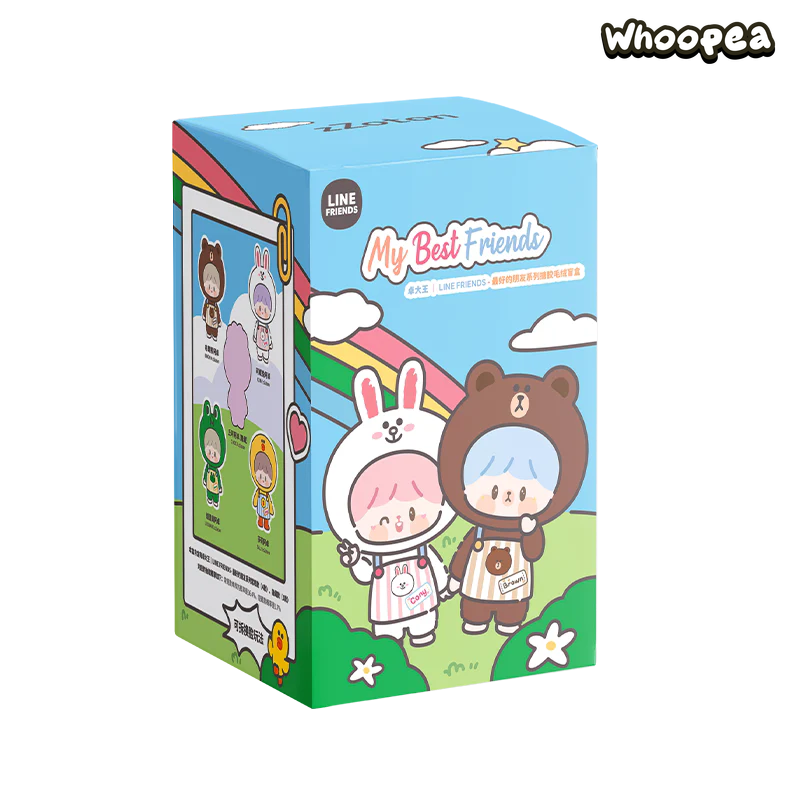zZoton｜LINE FRIENDS - My Best Friends Series Vinyl Plush Dolls, Blind Box