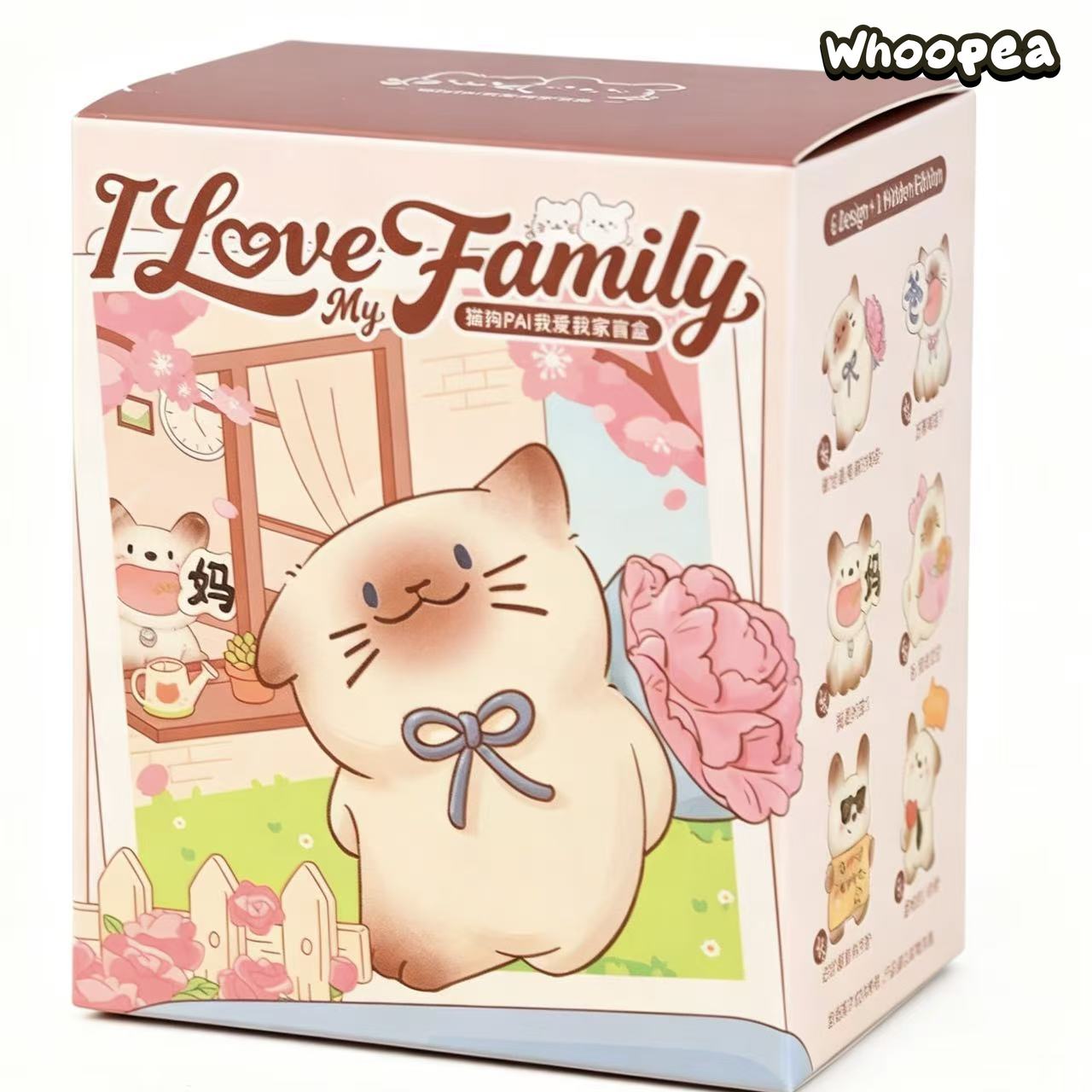 Cat Dog PAI I Love My Family Series Figure Blind Box