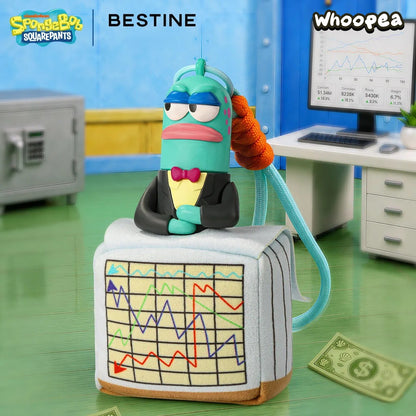 SpongeBob Get Rich Crew Series Scented Plush Pendant Blind Box