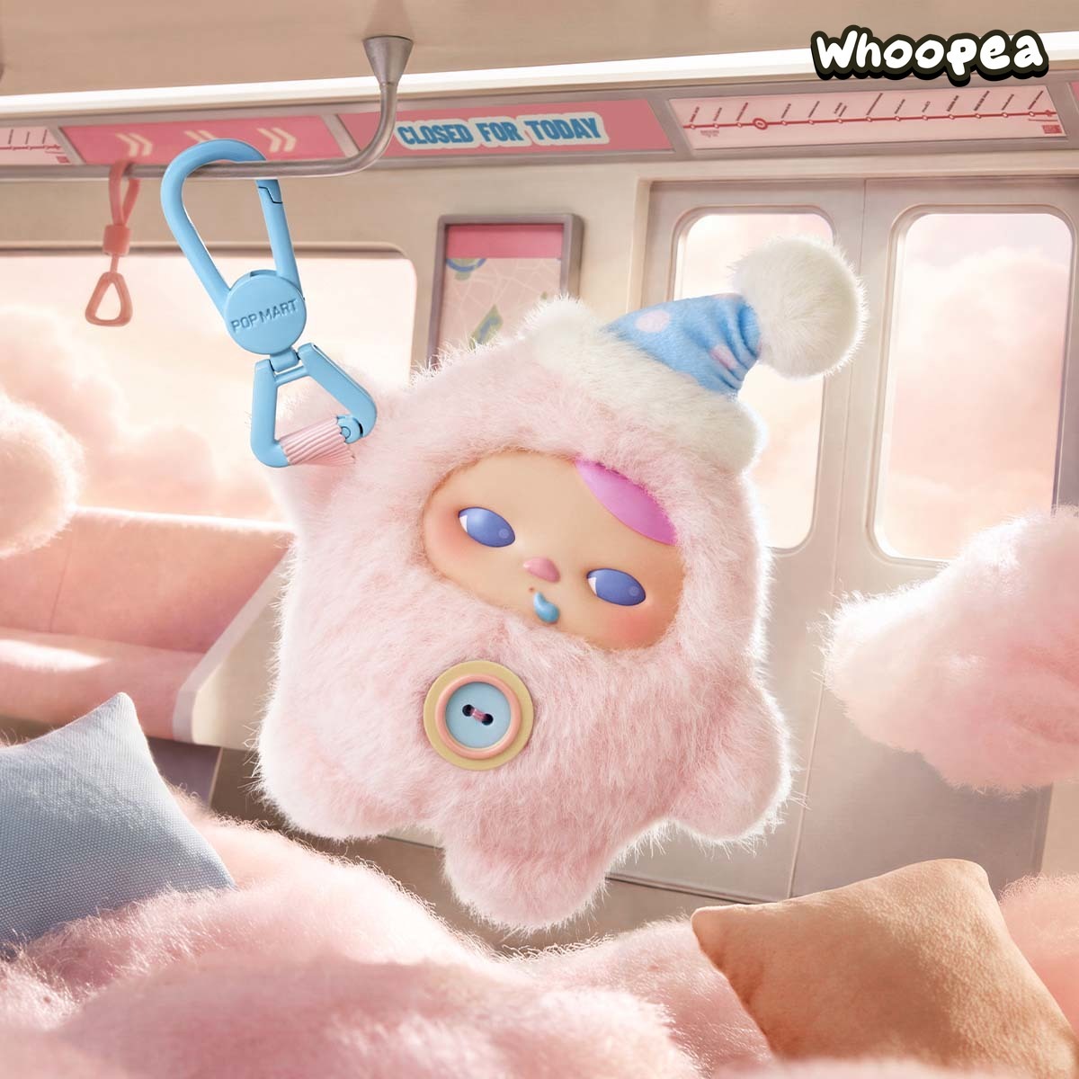 POP MART PUCKY Closed for Today Series Vinyl Plush Pendant Blind Box (PRE-ORDER)