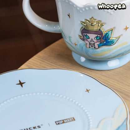 POP MART × Starbucks Molly  Soft Snow Starry Dream Series Collection