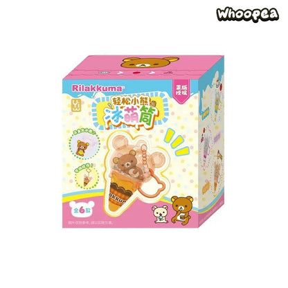 Rilakkuma Ice Cream Cone Series Pendant Blind Box